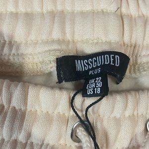 Brand New Plus Size Missguided Joggers